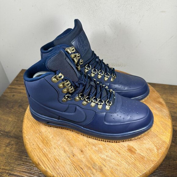 Nike Lunar Force 1 Duckboot 18 High Shoes Sneakers Men's Size 8.5 BQ7930-400